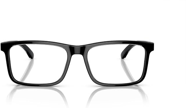 Emporio Armani mens Ea3227 Square Prescription Eyewear Frames