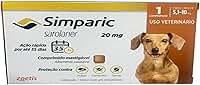 Zoetis Simparic 20Mg 5 1 Até 10Kg 1Cp Para Cães