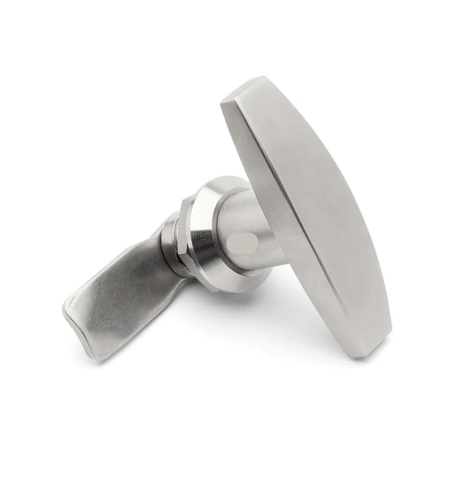 Serrure à languette rotative inox 304 sans clé anti-blocage pour boîtier
