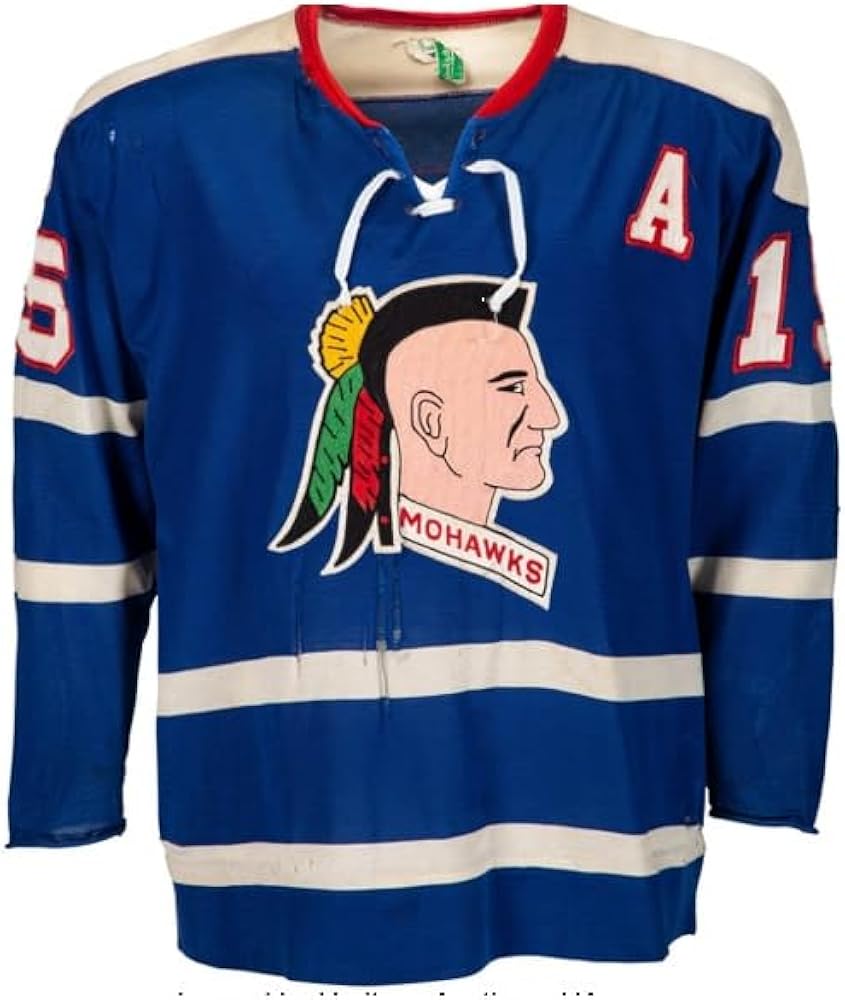 Amazon.com: Muskegon Defunct Mohawks Tie Down Hockey Jersey Custom
