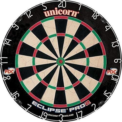 Unicorn Eclipse Pro 2 Pdc Championship Quality Bristle Dartboard (as Seen On Tv)