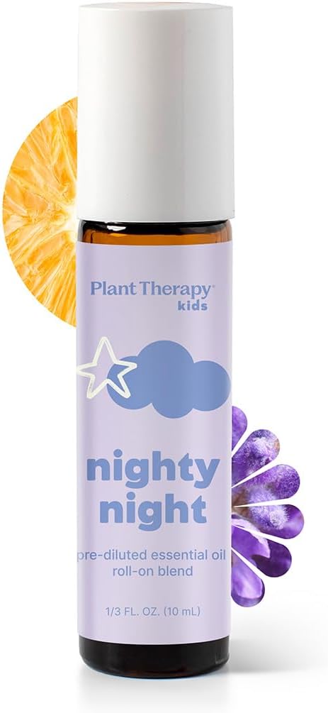 Plant Therapy Essential Oil | Nighty Night Synergy | 100% Pure, KidSafe, Pre-Diluted.