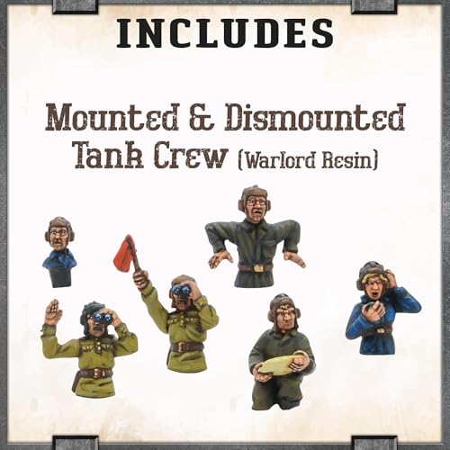 Set Figuras Miniaturas Tanques Soviéticos 1/56 miniatura 5