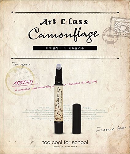 Too cool for school ART CLASS The Camouflage SPF30 PA++ Dark circle Concealer (No2 Lady Beige)