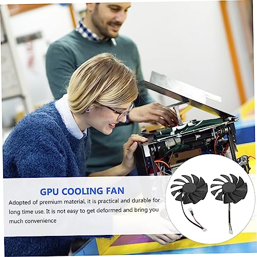 TEHAUX par de ventiladores de refrigeración para GPU miniatura 6
