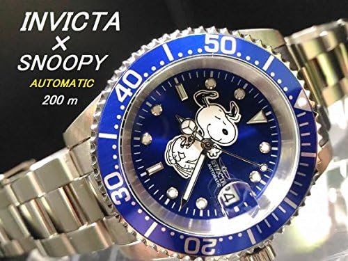 Amazon Co Jp 入手困難 スヌーピー Invicta 1円 Wネーム 公式コラボ インヴィクタ 自動巻き ダイバー 腕時計 メンズ 逆輸入 世界限定モデル 新品 腕時計