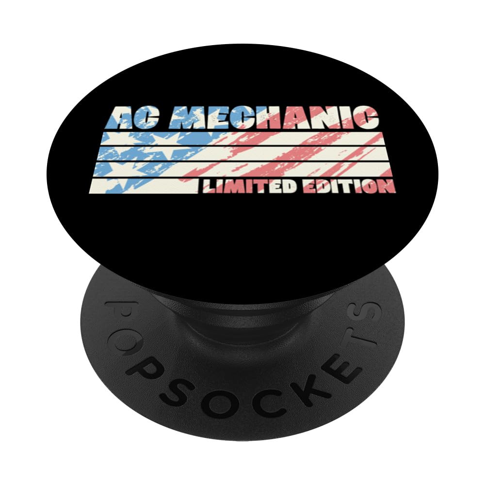 AC Mechanic Limited Edition 70s Retro Style PopSockets Swappable PopGrip