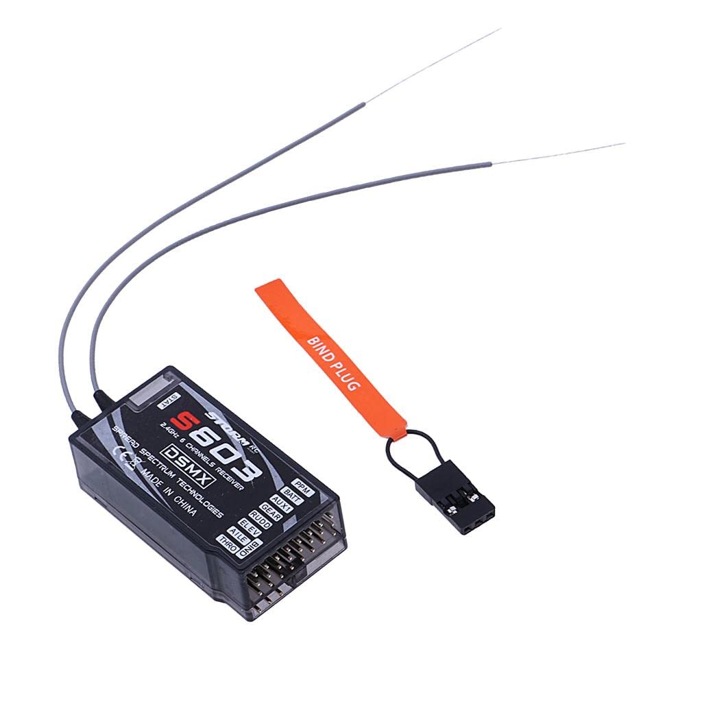Récepteur JR S603 DSMX Et DSM2 Compatible Spektrum 7 Canaux 2,4 GHz