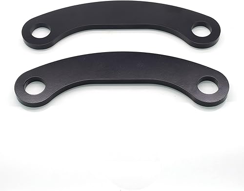 Miniatura 6 de MZS Eslabón de bajada de motocicleta, eslabones de caída de 1.5 pulgadas, kit de suspensión trasera, accesorios color negro, compatible con