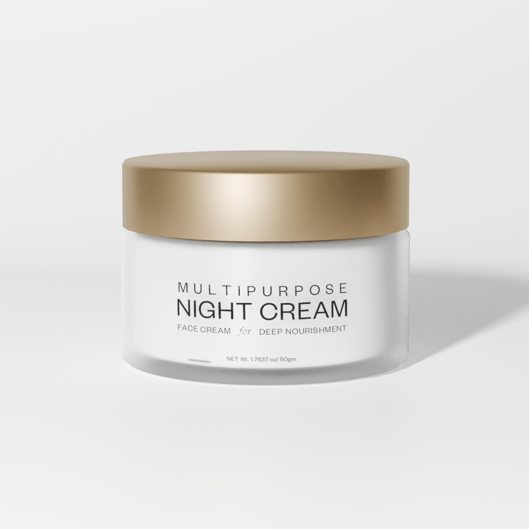 Multipurpose Night Cream for Face | Deep Nourishing Moisturizer | Hydrating Overnight Cream for Soft, Smooth & Refreshed Skin | Lightweight Non-Greasy Formula | 50g Jar-image-14