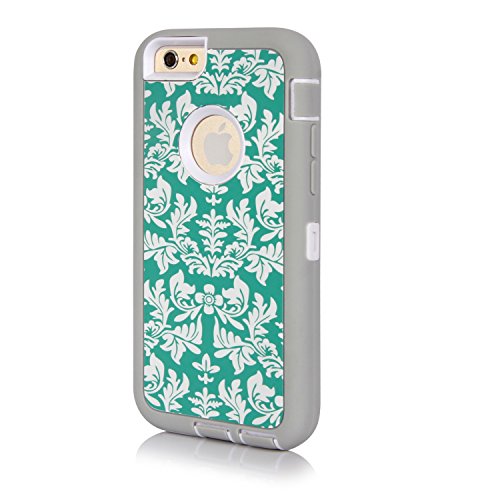 iPhone 6 Case, SGM Dual Layer Protection High Impact Hybrid Armor Case For iPhone 6 (Compatible With All iPhone 6 4.7