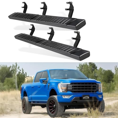 Estribos laterales de 6 pulgadas para Ford F150 y F250/F350