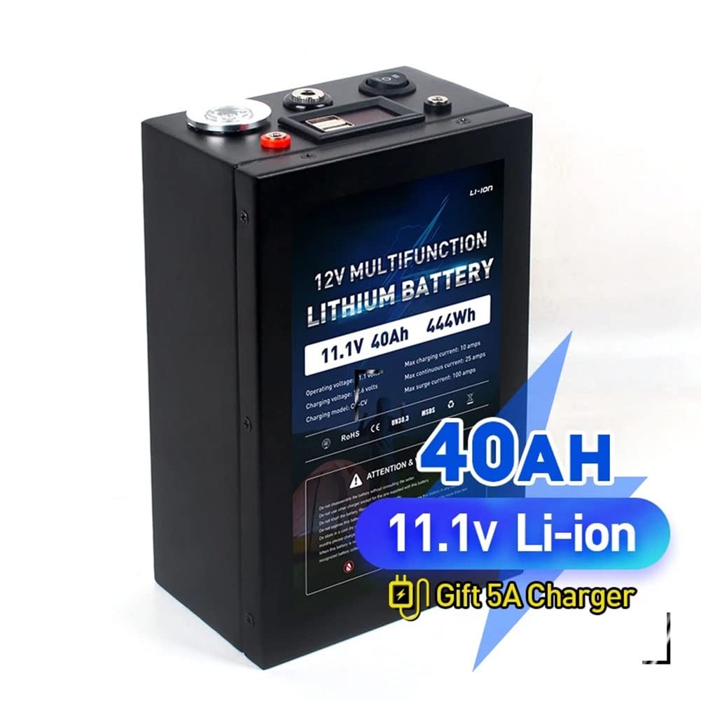 Batterie Lithium 12 V 50 000 MAh – Rechargeable, Protections Intégrées – 66x116 Mm