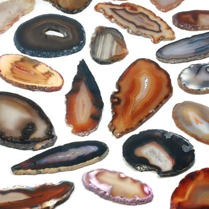 Agate Slice Natural - Medium (60x80mm)