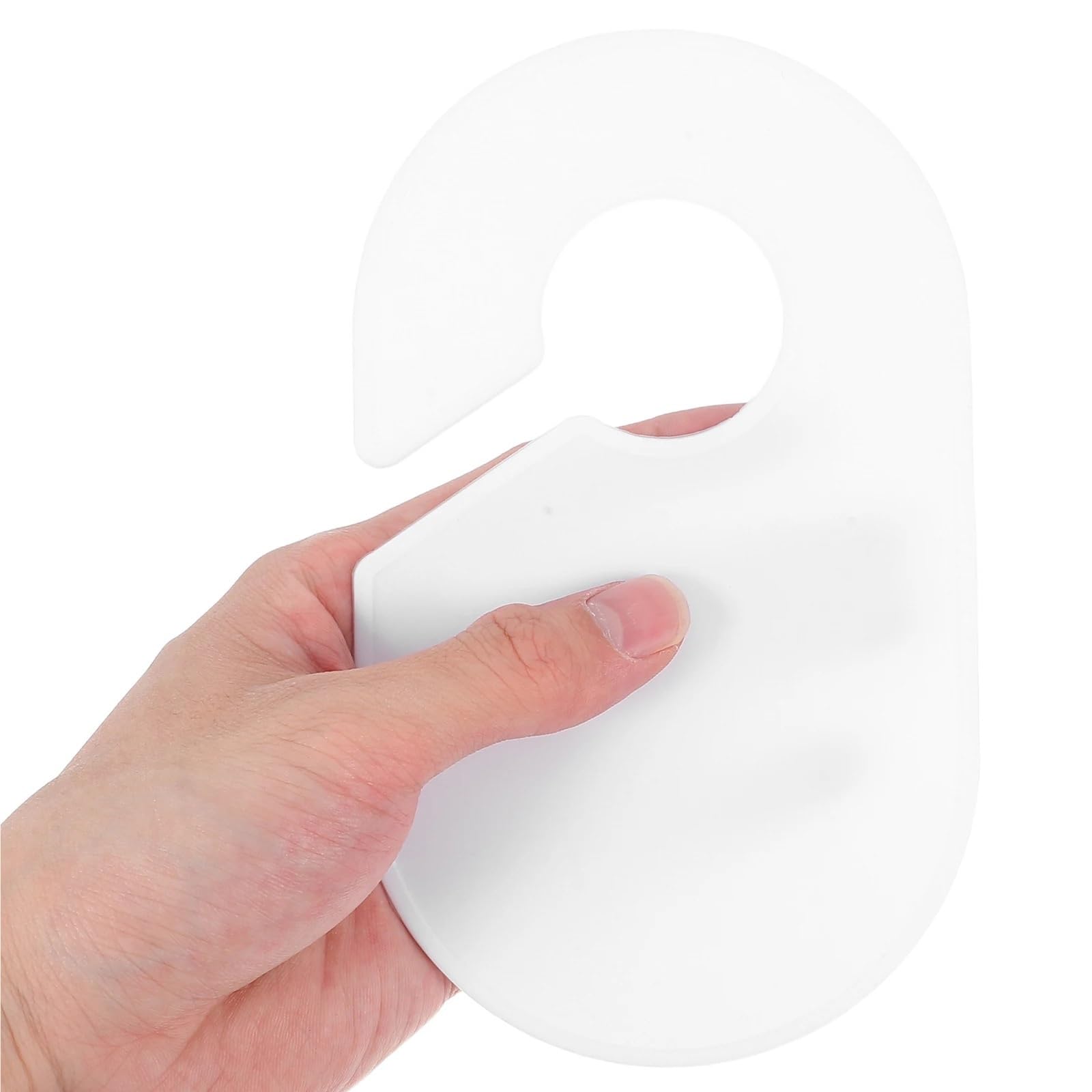 20Pcs White Plastic Wardrobe Divider Shelves for Closet Cabinet Organizer