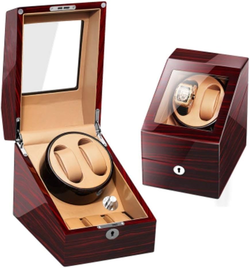 Automatic Watch Winder Mechanic Mechanical Watch Automatic Winding Watch Box Winder Table Storage Box Turning Table Fashion