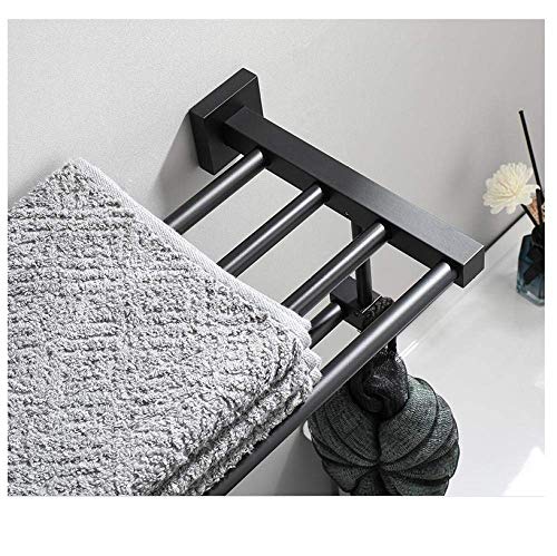 Serviette murale aluminium double couche 50cm multifonctionnel