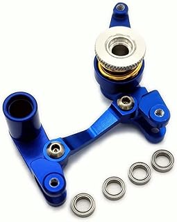 Aluminum Steering Assembly with Bearings Blue for Traxxas Slash Hoss Rustler Stampede 4x4 XO-1 6845