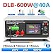 ZUNDU Battery Capacity Tester DLB-600W 40A Lithium Lead-Acid Battery Capacity Monitor Electronic Load Power Tester Discharge Meter Car Check Tools Electrical Equipment(600W 40A)