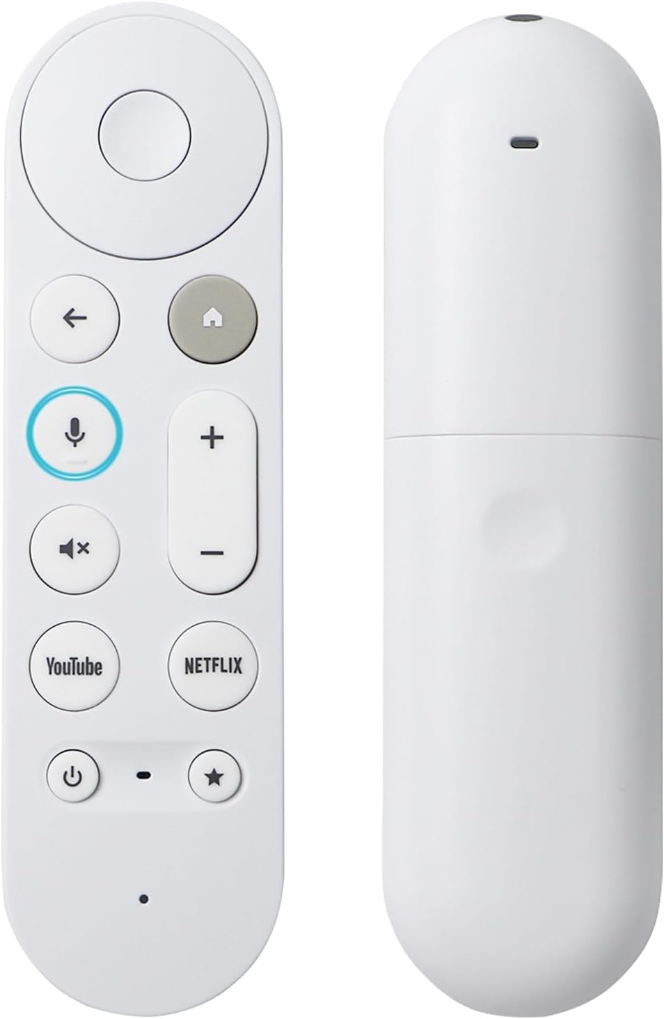 New Replacement Google TV Streamer 4K Voice Smart Remote Control, Voice Search Remote with Buzzer, Compatible with Google Streamer 4K, Chromecast Google TV