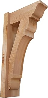 6"W x 14"D x 26"H Olympic Traditional Rough Sawn Outlooker, Western Red Cedar
