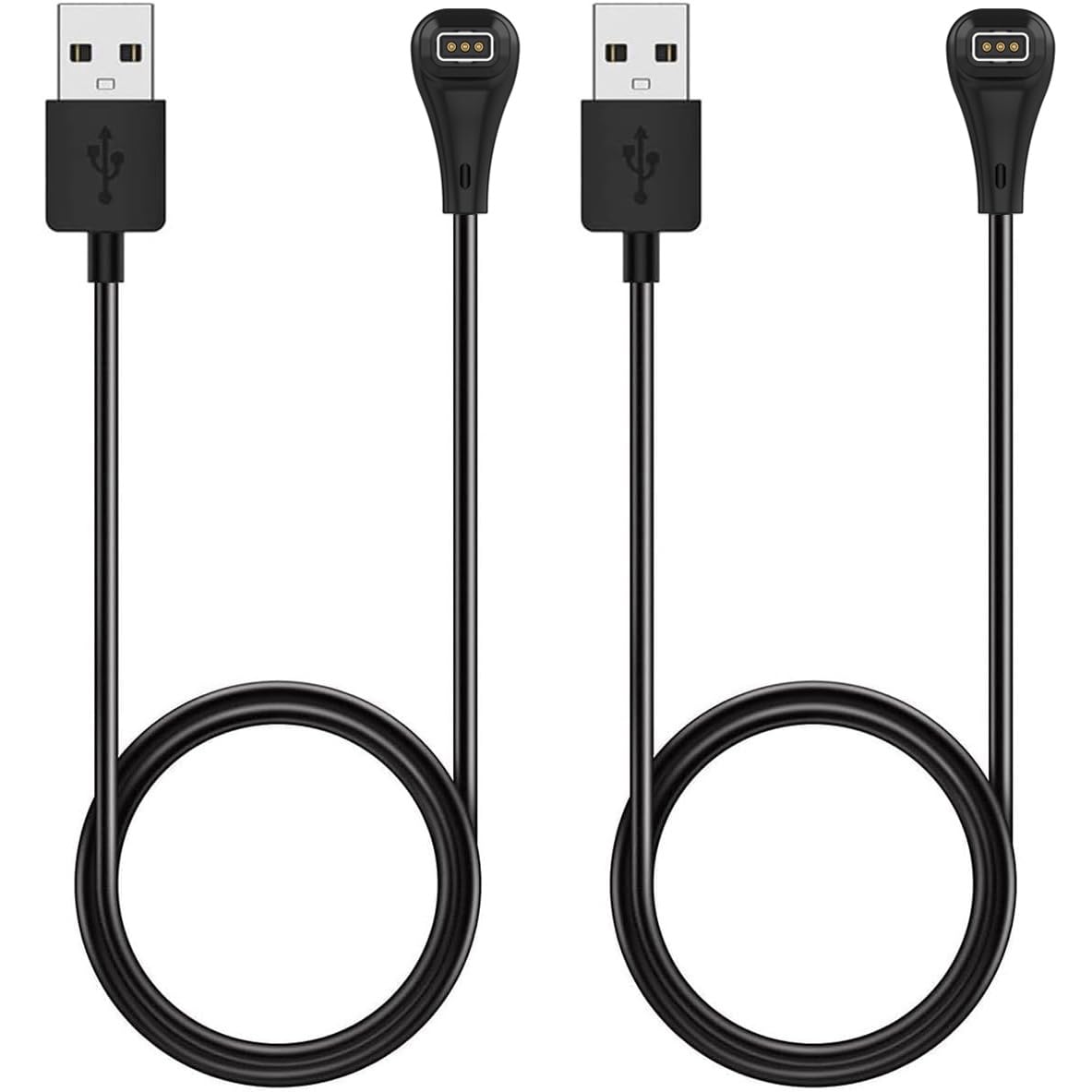 Cargador para Coros Pace Pro Apex 4 cable de carga USB de repuesto doble 1m 8