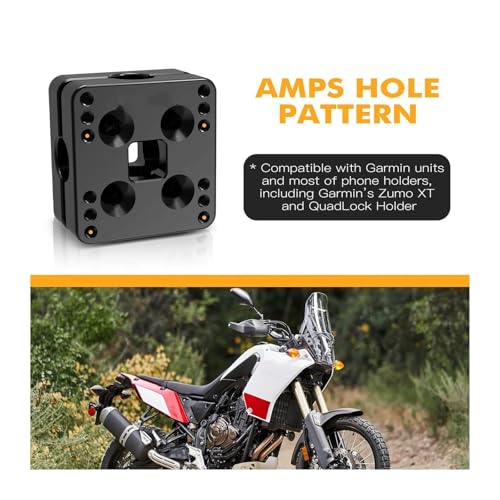 Barre de navigation moto Tenere 700 support téléphone pour vos voyages et raids XTZ1200