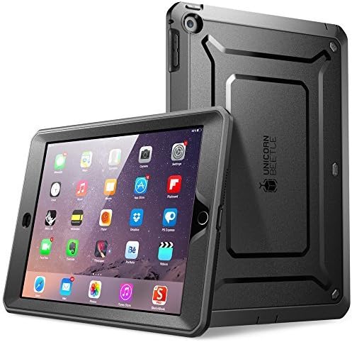 iPad Mini 3 Case, SUPCASE Heavy Duty Unicorn Beetle PRO Series Full-Body Rugged Hybrid Protective Case Cover with Built-in Screen Protector for iPad Mini 3 2014 Release with Touch ID (Black)