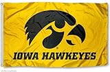 NEOPlex Iowa Hawkeyes Yellow Traditional Flag