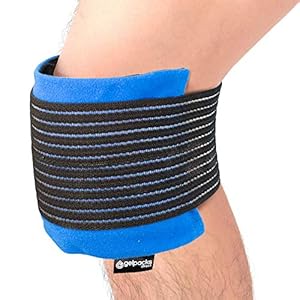 Gelpacks Direct – Reusable Knee Ice Pack Wrap for Sports Injuries & Knee Pain Relief. 3-in-1 Hot and Cold Compress Knee Support for Arthritis, Replacement Surgery, Swelling & Joint Pain.