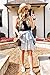 Alelly Women's Summer Cute High Waist Ruffle Skirt Floral Print Swing Beach Mini Skirt
