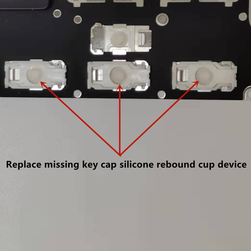 Ricambio Tasti Freccia In Silicone Per Tastiera MacBook Pro/Air (2019-2022) - Meccanismo A Tazza Per Modelli A2141 A2251 A2289 A2179 A2337 A2338 A2442 A2485