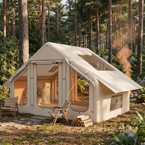 Inflatable Tent with 6 Ventilation Doors