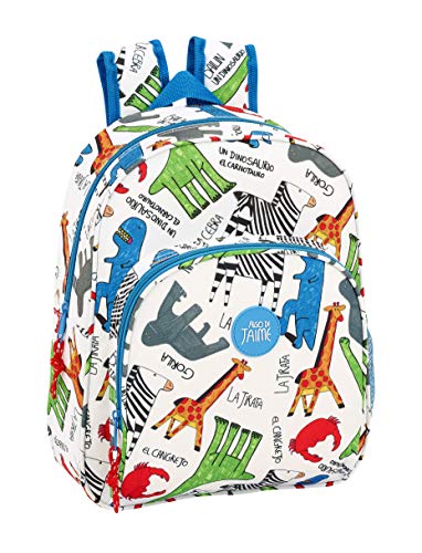 Preisvergleich Produktbild Safta Algo De Jaime Rucksack, 34 cm, Weiß (Blanco)