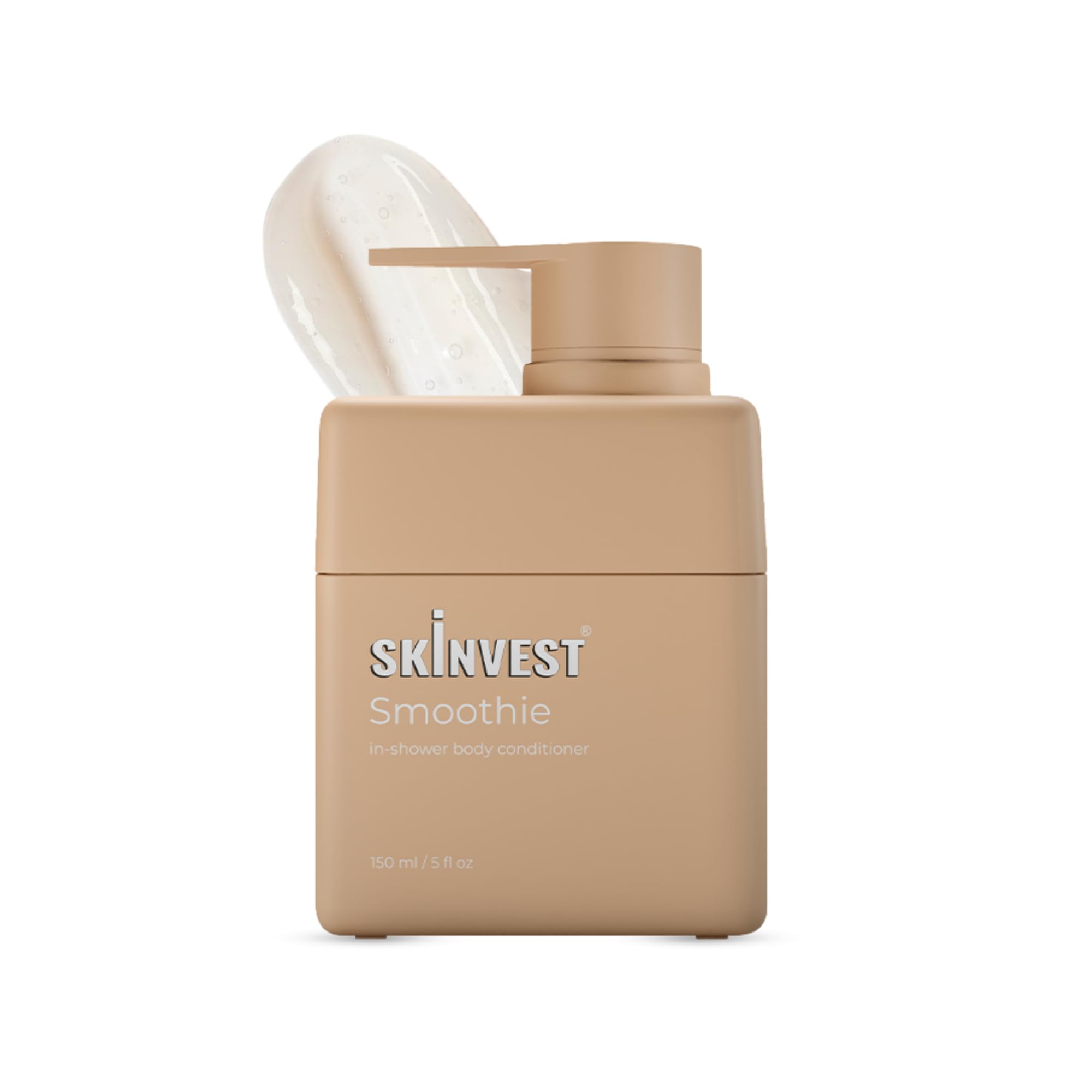 Skinvest Smoothie In-shower Body Conditioner - for 24hrs non-sticky Hydration - 150ml | Shea butter, Salicylic Acid | Improves Skin Texture, Dryness & Flakiness, For All Skin Types | For Men & Women-image-16