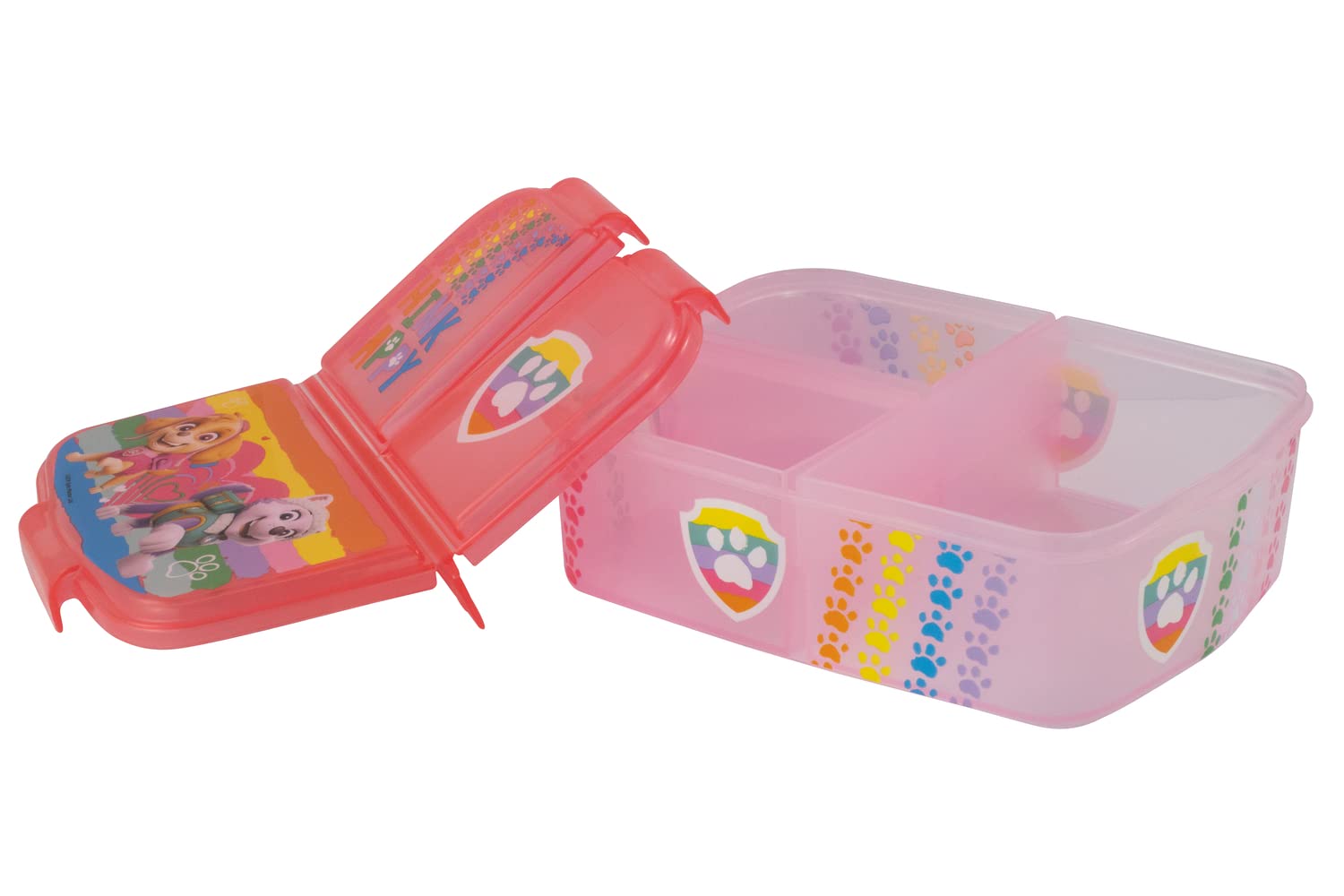 Portapranzo Paw Patrol Per Bambine - 3 Scomparti, Design Colorato, Senza BPA E Ftalati - Foto 11