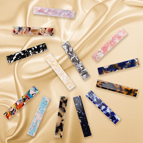 Keopel KEOPEL20190713003 Faladoo 30Pcs Resin Hair Clips Set, Acrylic Alligator Clips Hair Accessories Leopard Print Hair Barrettes thumb #2
