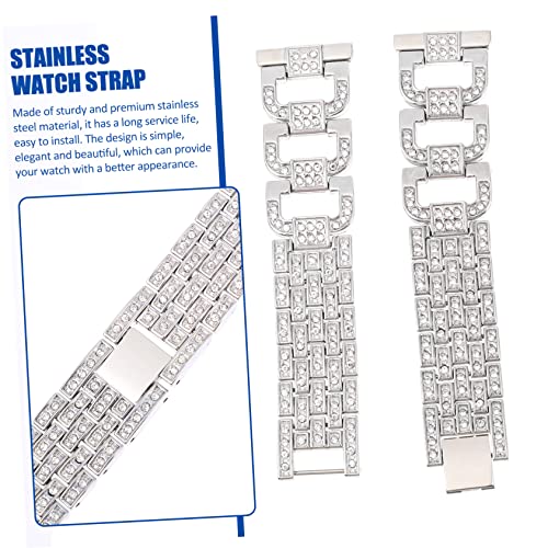 BESPORTBLE 1pc Stylish Embedded Watchband for Watch Wrist Strap Easy Installation Durable Elegant Design4