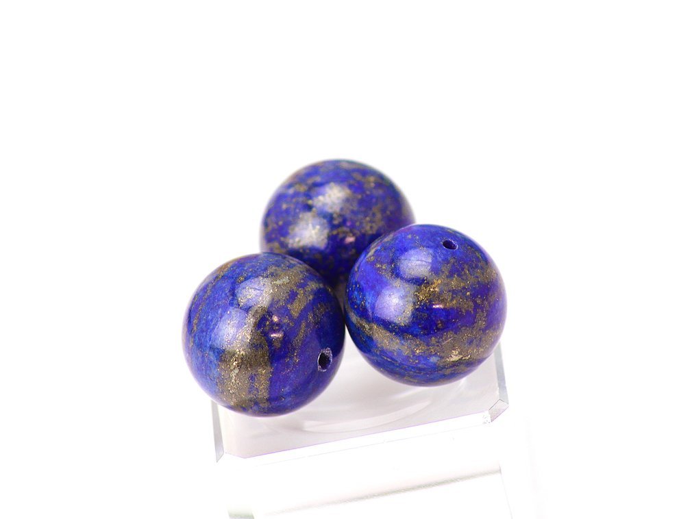 Amazon.co.jp: 【京珠堂】AAA まるで地球ラピスラズリ天然 8~12mm 一粒
