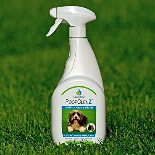 PoopClenz Artificial Grass Lawn Sanitizer, Kills Pet-Borne Pathogens, Safe For People & Pets Easy To Use 750ml Trigger Spray