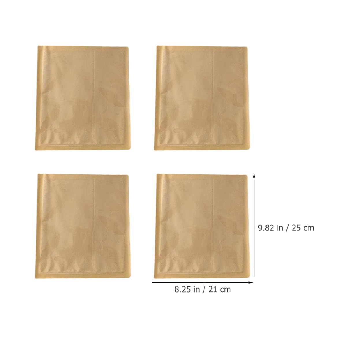 VALICLUD 100piezas Bolsas De Papel Prueba De Aceite Para Pan Tostadas Sándwiches Para Guardar Golosinas Galletas y Donas Cocina o Panadería