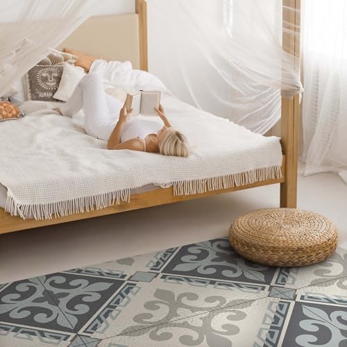 Tapis de sol Floorart Design en vinyle durable motif géométrique - 4