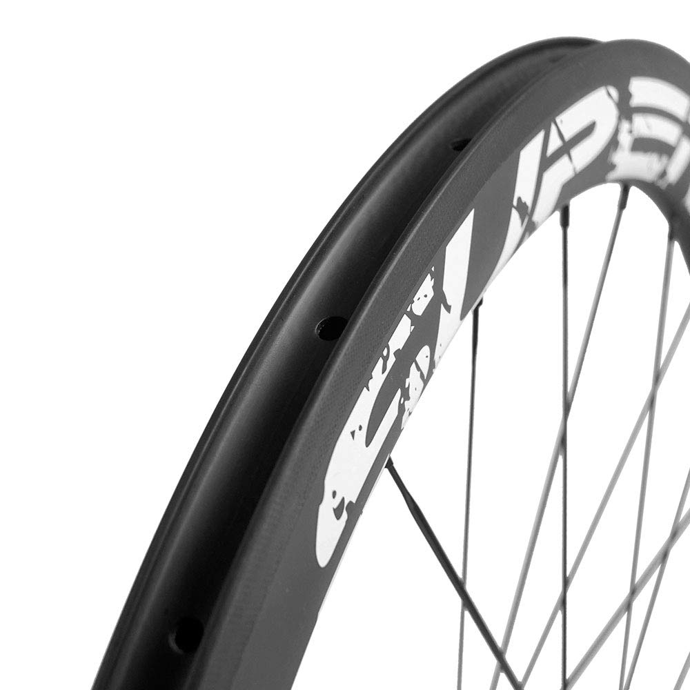 Amazon | SUPERTEAM 50/25mm UCI 承認済み ホイール 700c カーボン ー