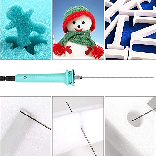 Foam Cutter, Jhua Hot Wire Knife Foam Cutter Electric Styrofoam Cutting Tool, 15W Foam Board Cutter with 4 inch Cutting Machine Pen for Styrofoam Foam Cutting, Arts, Crafts DIY by Jhua - Image 6