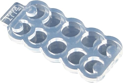 Miniatura 6 de Moldes para aretes de forma redonda y forma de luna pequeña, molde de silicona para aretes de bricolaje, aretes de oreja, colgantes, manualidades de