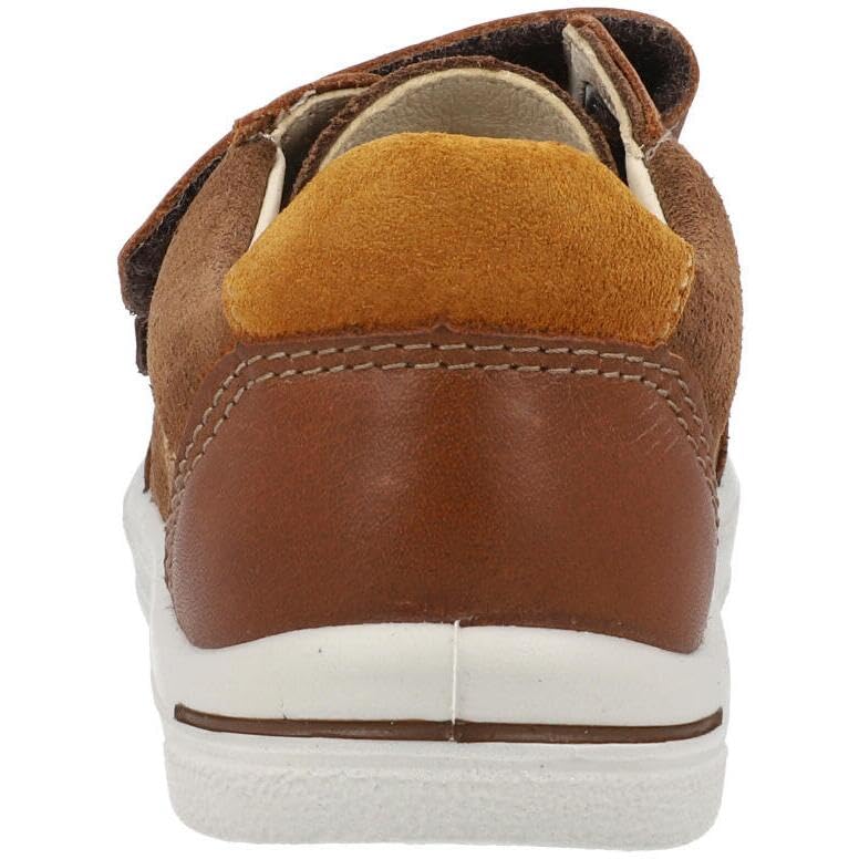 RICOSTA Pepino Jamie Kids Shoes Brown Suede Leather Riptape Fastening Medium Width3