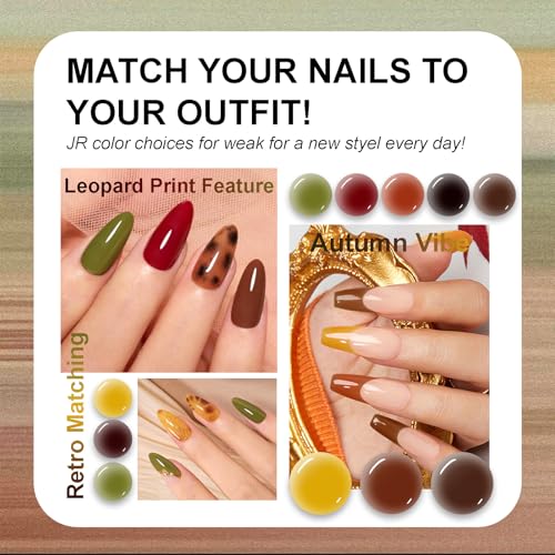 Set de 35 esmaltes en gel 10 ml multicolor miniatura 5