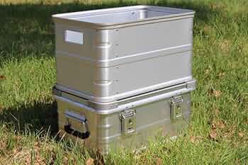 Amazon.co.jp: スタッキングアルミボックスwith35 ガレージ収納