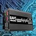 3000W Pure Sine Wave Power Inverter converting DC 12V to AC 220V UK 50Hz, with LCD Display & Remote Control, for Solar System, Camping, Caravan, Motorhome, Van, Boat, Off-Grid Use, 4x USB Ports