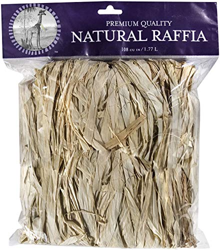 Super Moss Rafia natural para manualidades y decoración de jardín 2